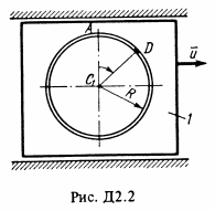 Задача по теоретической механике Тарг 1988 динамика